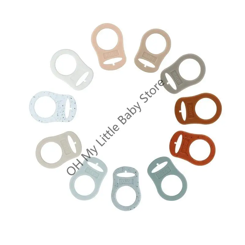 

M76C 5pcs DUMY Pacifier Hold App Adapter Rings Ring