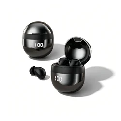 Wireless In-ear Headphones Bluetooth 5.4 Earphone Control Sport Headset Waterproof Microphone Music for Tumbler Design Earphone