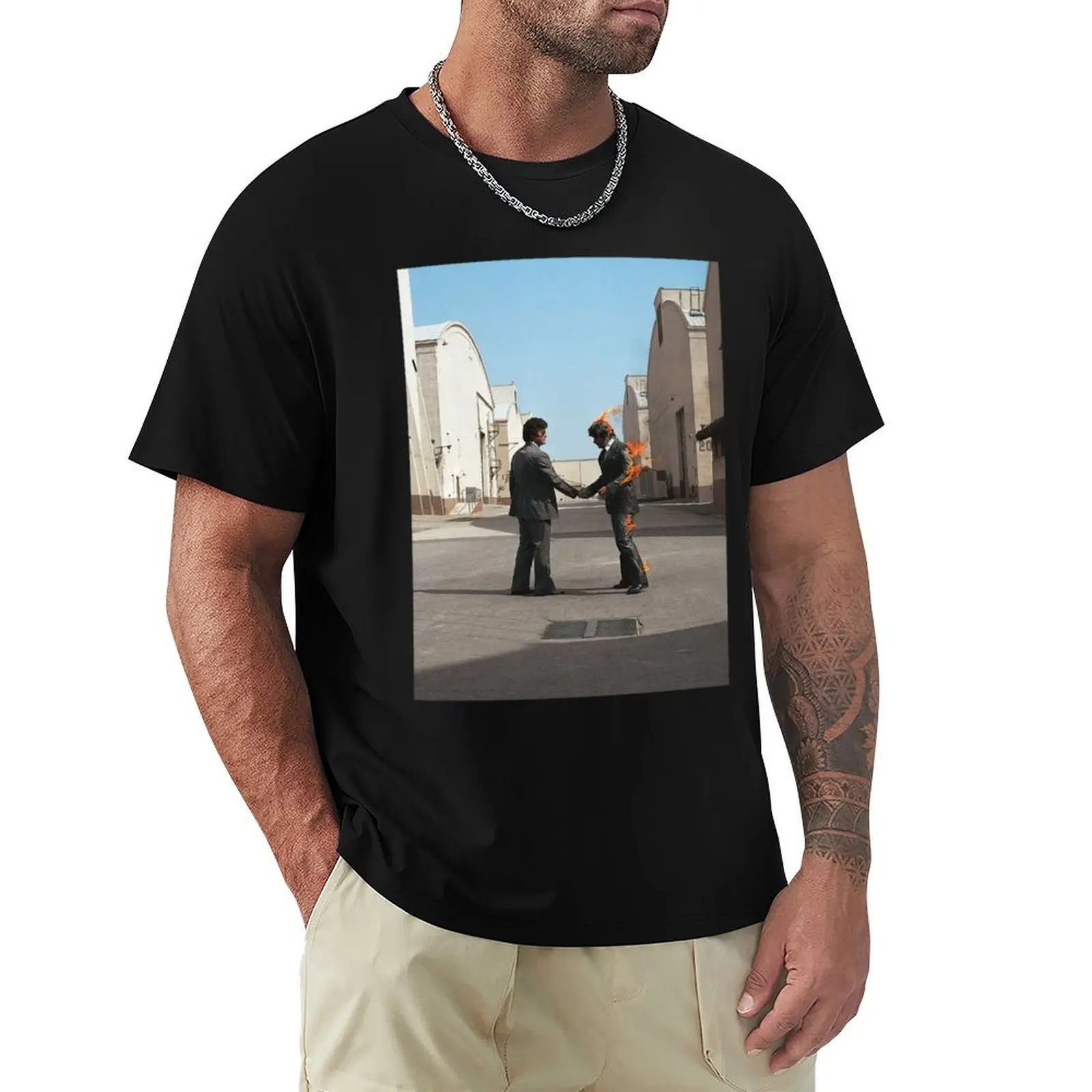 Hot Partner T-Shirt Vintage Print Crew Neck Tee