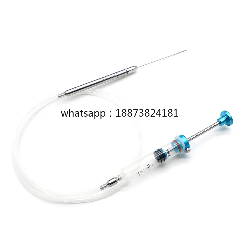 Titanium 50ml suction pumping handle rubber hose suction converter set fast shipping