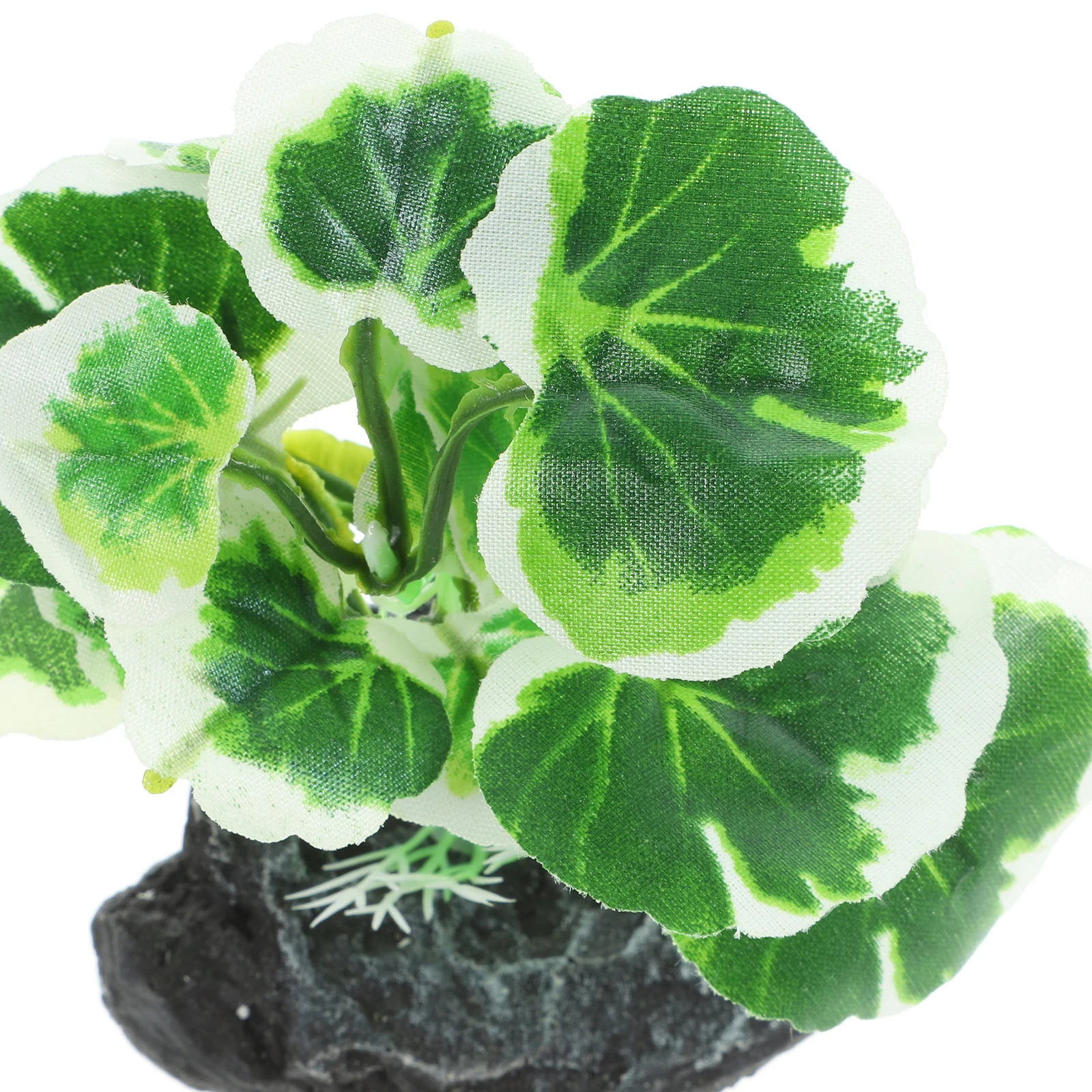 

Artificial Decoration Plants for Fish Tank Aquarium Realistic Plastic Faux Plant Accessories Non Fading Safe Decorations