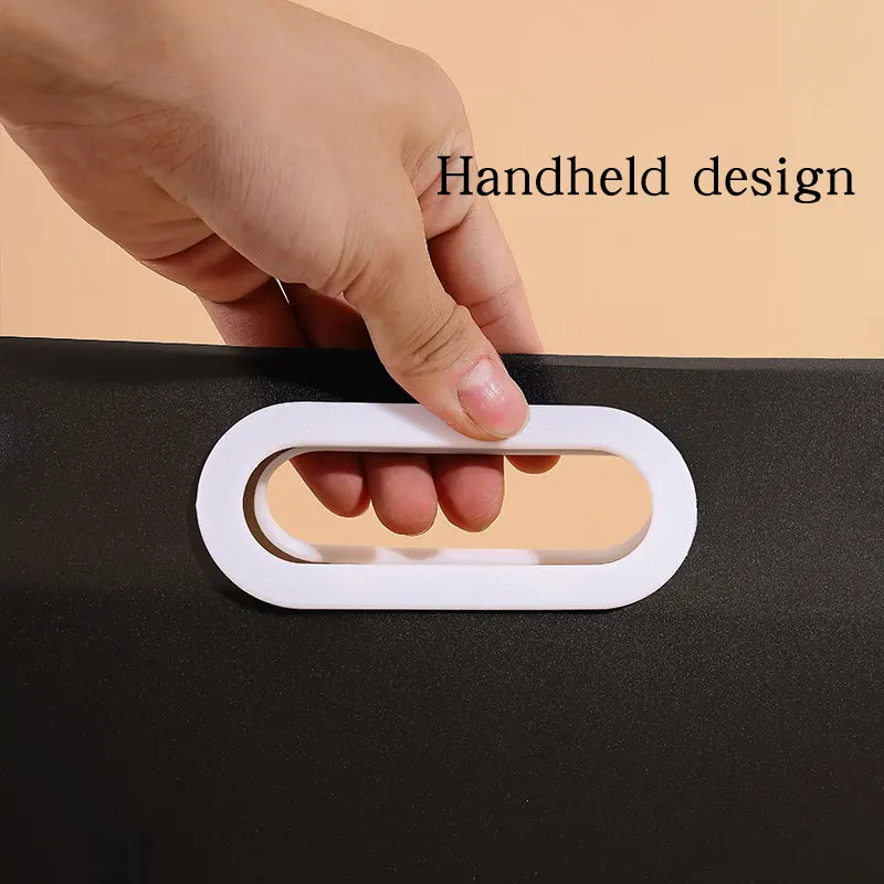 Sandblasted Semi-Transparent Pp Material, With A Hand-Held Opening Design Available In A2/A3/A4 Sizes. Picture Album Storage Bag