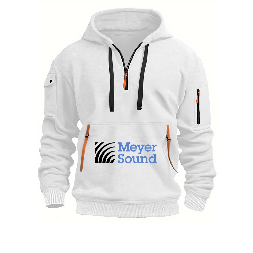 

2026 Spring And Autumn Avant-garde Style Eye-catching Hooded Coat Meyer Sound Logo Print Men's Best Seller Fashion Hoodies