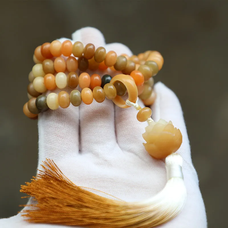 9*6 Multi-Colored Root With Multiple Strands / Women'S Bodhi Bead Bracelet