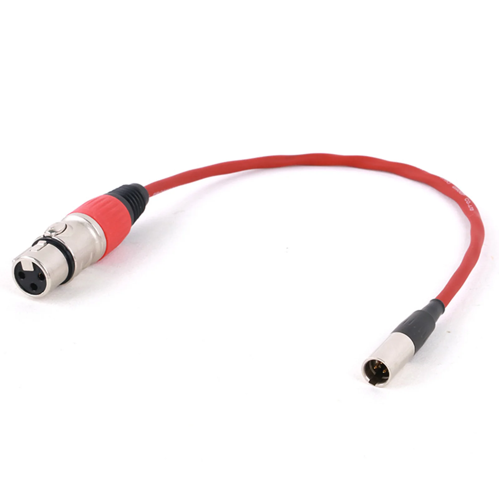 كابل محول XLR من الذكور إلى الإناث ، ميني XLR من الإناث إلى الذكور ، كابل صوت 3-Pin لـ BMPCC ، 4K ،-15M