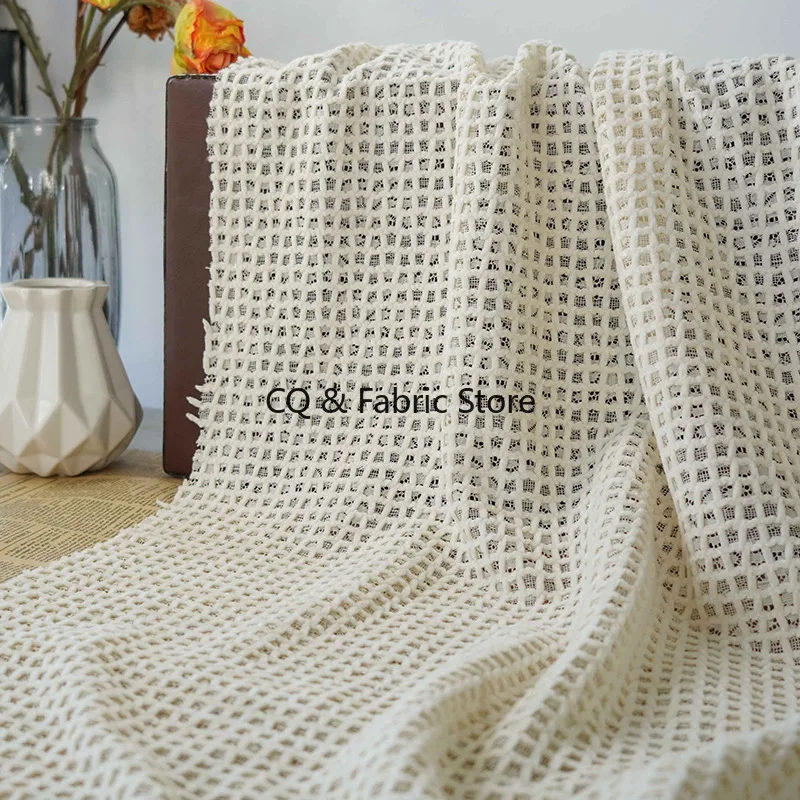 

Маленькая квадратная вышитая ажурная кружевная ткань для платья, дизайнерская ткань на метр