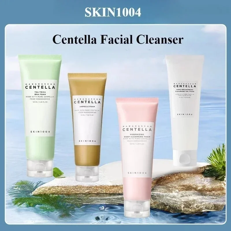 SKIN1004 Centella Poringening Schiuma per pulizia profonda Tono schiarente Detergente idratante per il viso Cura della pelle coreana