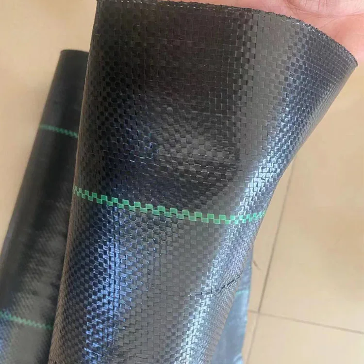 ผ้าคลุมดินป้องกันวัชพืชชนิดทอ PP สำหรับการเกษตร ขนาด 2x4 เมตร