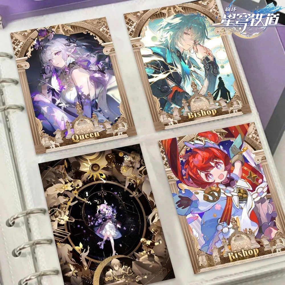 

Honkai: Star Rail Аниме Мерч-карта Разбросанная маленькая открытка Kafka Feixiao Firefly Serval Коллекционный подарок для фаната Must-Have