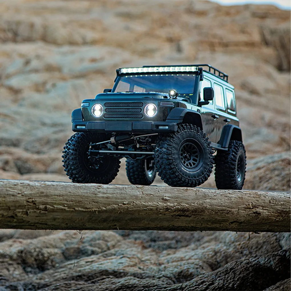 1/8 Scale YK4084 RC Car 4WD Climbing Off-Road Vehicle Differential Lock Dual Speed Led Linkage Light Off-Road Climbing Rc Car