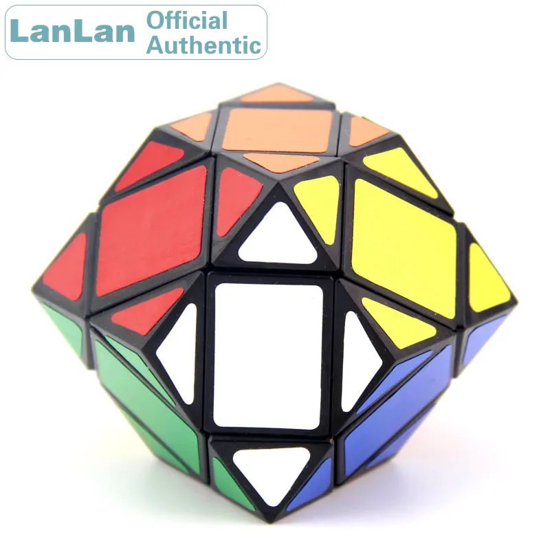 LanLan 3x3 Rhombohedral Dodecahedron Diamond Magic Cube Megaminxeds Speed Puzzle Antistress Brain Teasers Educational Toy