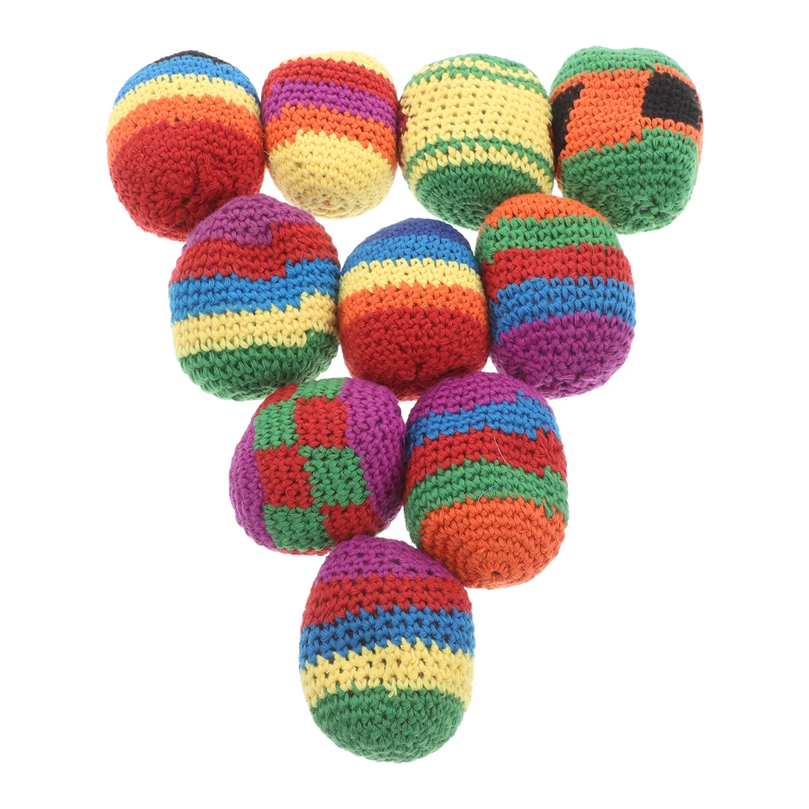 

12 Pcs Wool Sandbag Small Bean Toy Bags for Tossing Hacky Ball Kids Toys Yarn Kitten