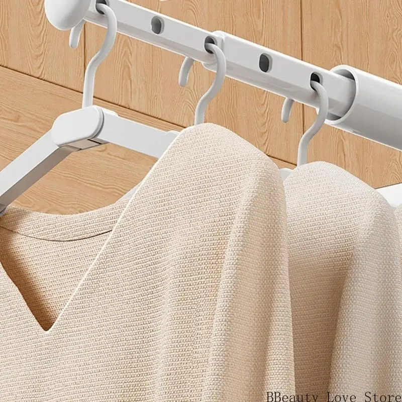 

Портативный расширяемый аксессуар для сушки для одежды для путешественников и арендаторов ищет гибкое висящее решение ежедневно