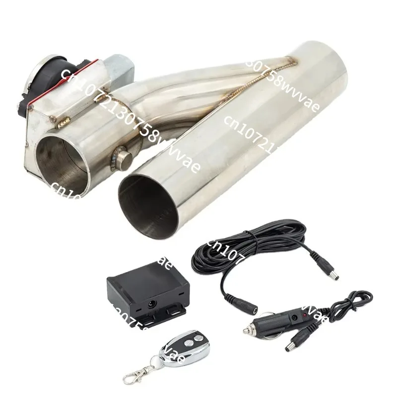 

2''/ 2.25''/ 2.5''/ 2.75''/ 3'' Inch Electric Stainless Steel Exhaust Cutout Valve with Remote Control Universal Car Accessories