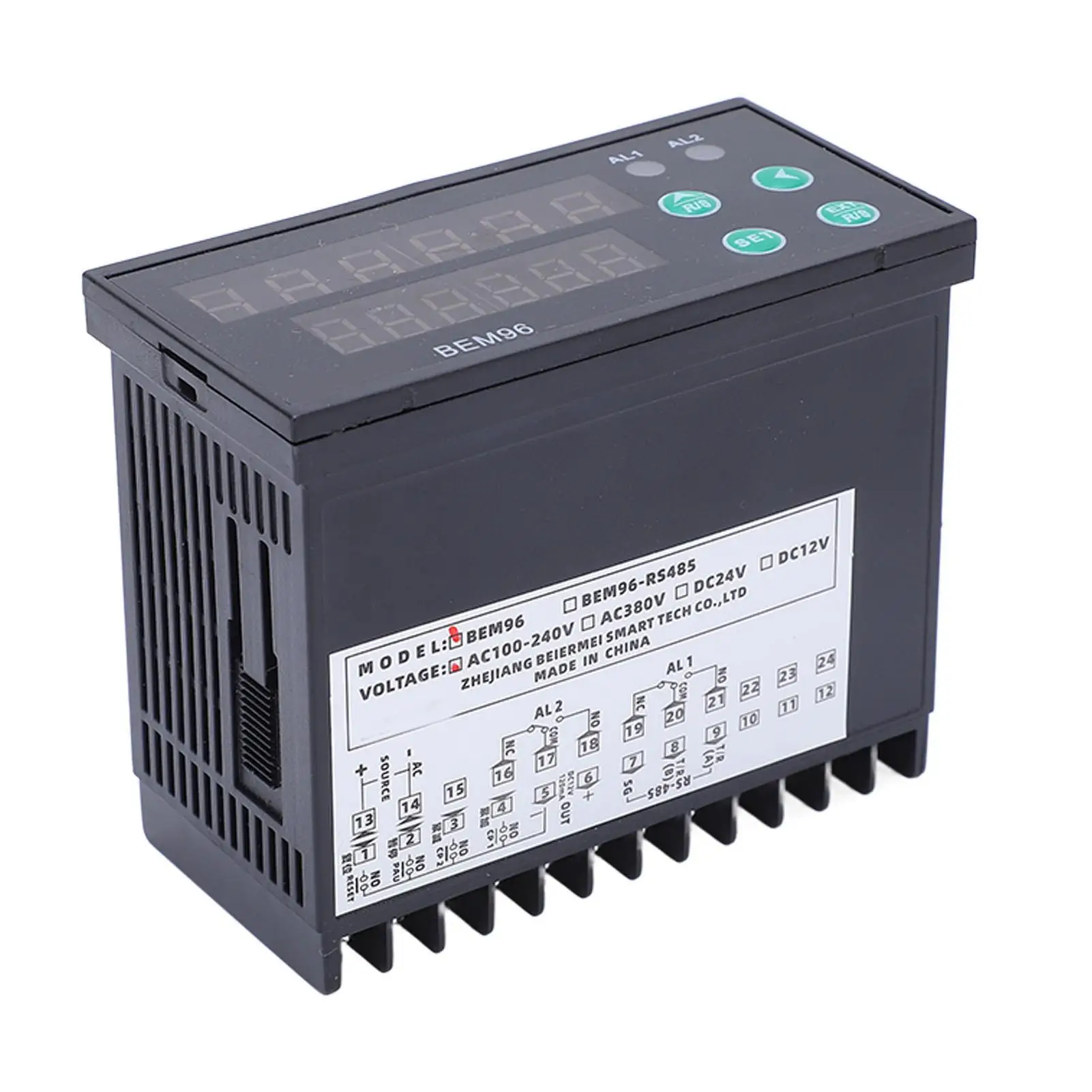AC100240V Digital Timer Counter 6 Digit Multifunctional Display for industrial Pipeline Timing Control Device
