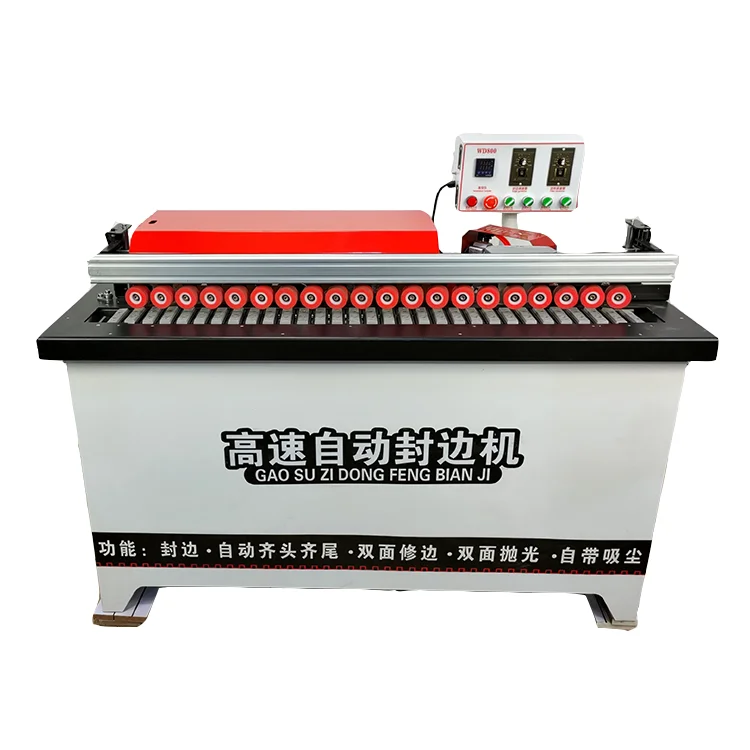 

W802 Edge Banding Machine with PLC and Motor for Plywood Production and Gluing in Woodworking Furniture Machinery