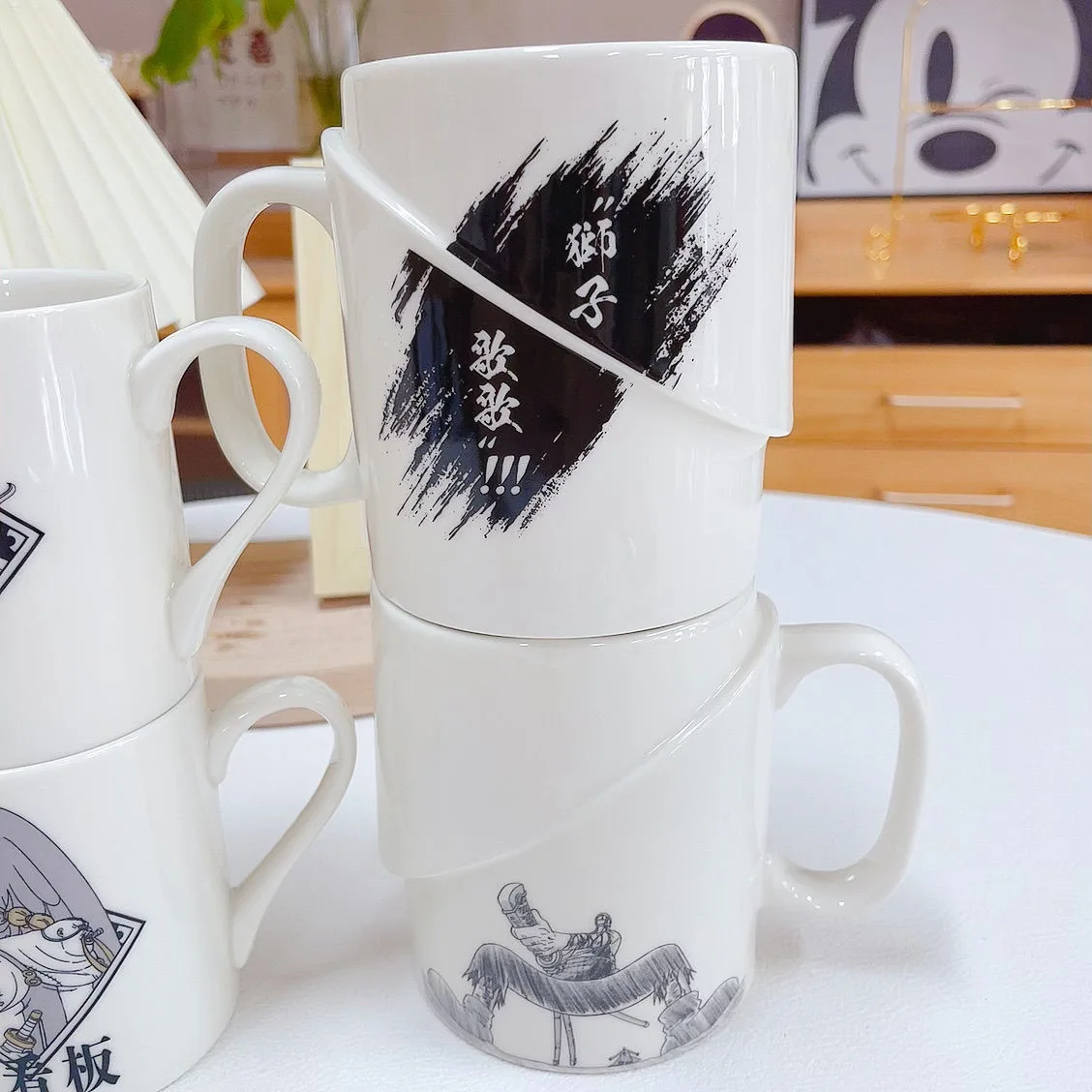 2025 الأنساب الروحية لقطعة واحدة وتقدير الغلاف الفني لأغنية أسد سورون: هدية عيد الميلاد مع كوب #2