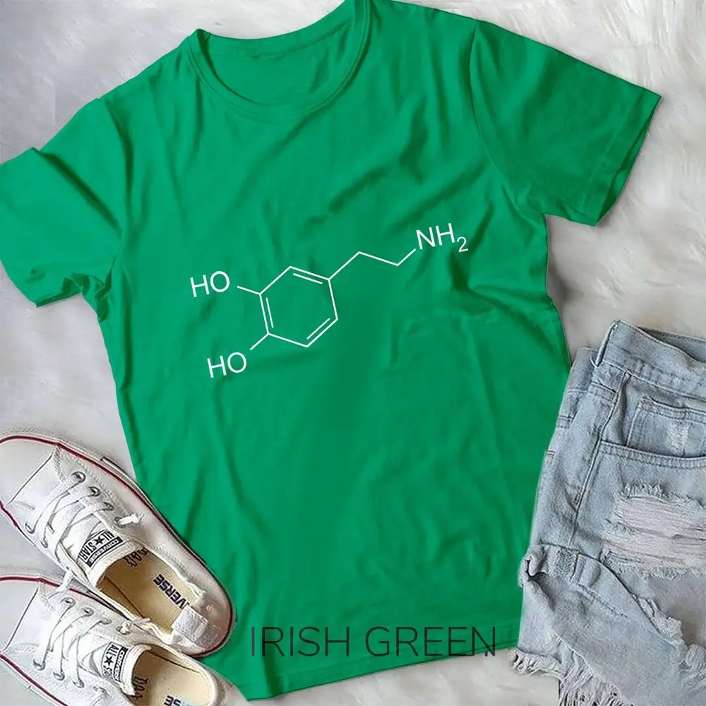 Dopamine Molecule Chemical Symbol T-Shirt Unisex T-shirt