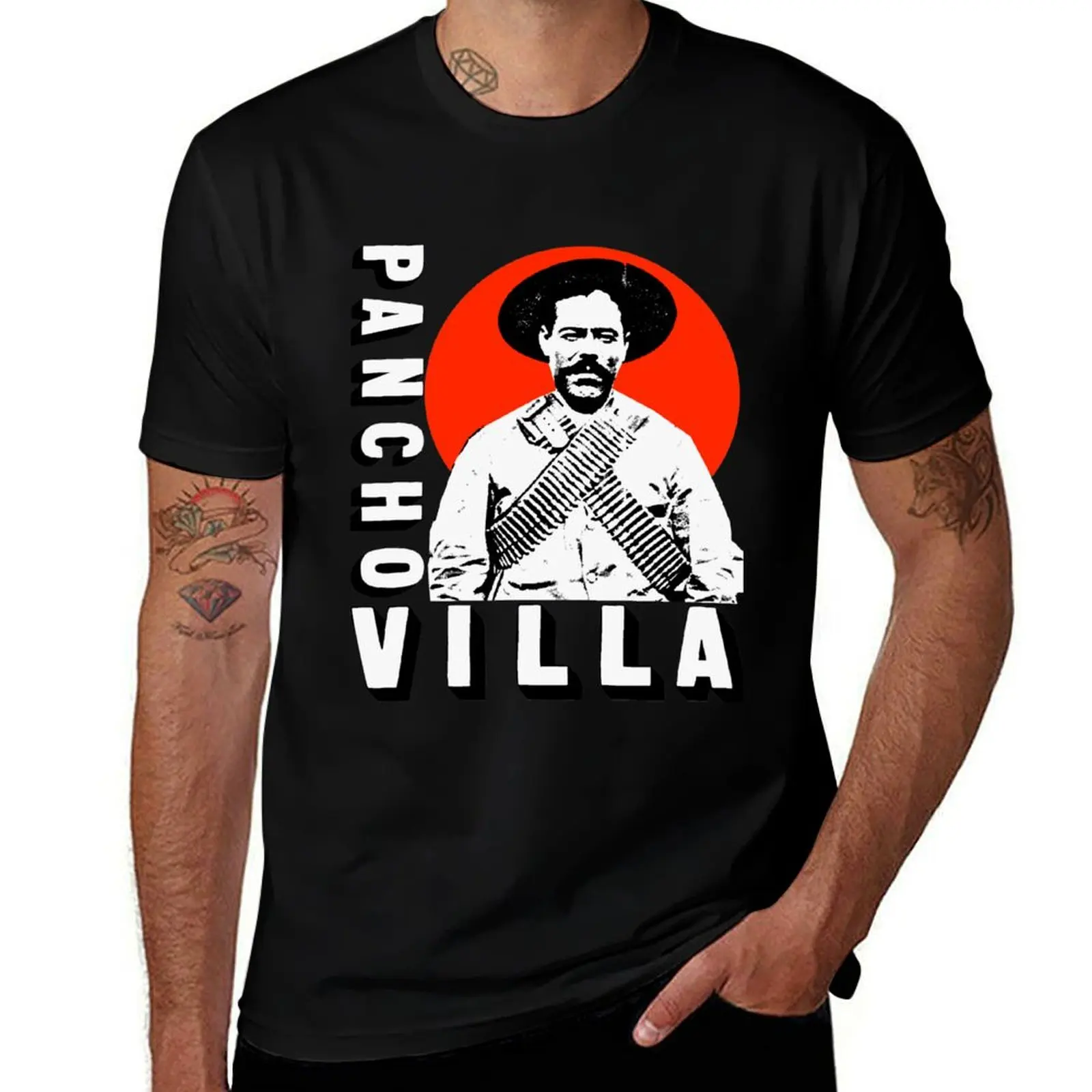 

PANCHO VILLA T-Shirt man t shirts for men funny t shirts man T-Shirt