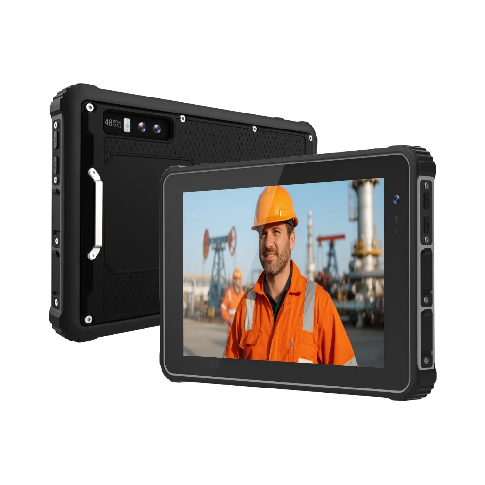 

ZXY OEM/ODM H81 Wholesale SDK Available 8-Inch Industrial Rugged Tablet NFC Barcode Reader Inventory Management Octa Core Handhe