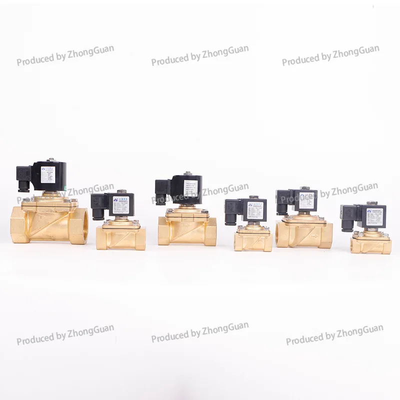 Solar Two-way Solenoid Water Valve, Pipeline Engineering Water Inlet Valve 12v Normally Closed Solenoid Valve Coil