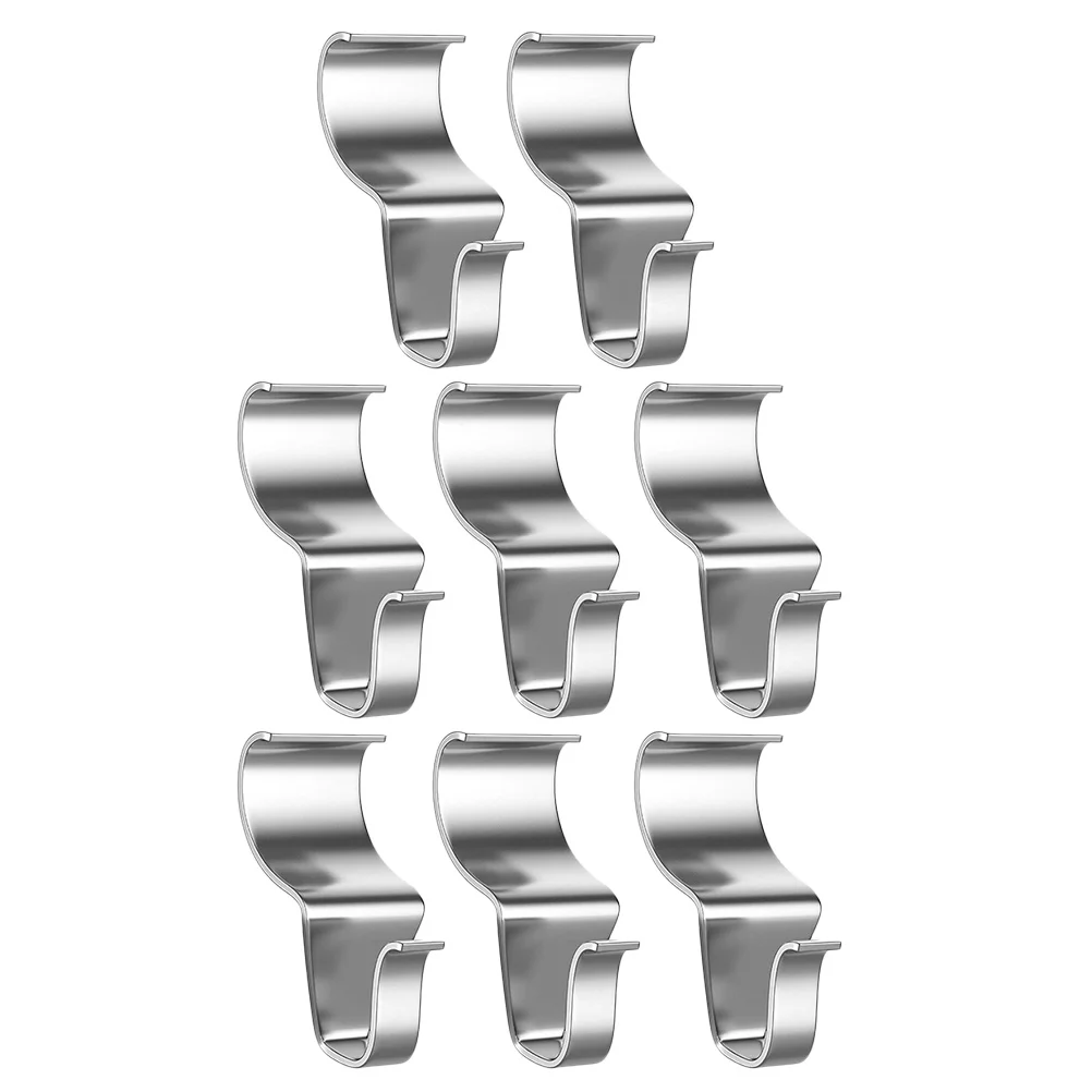 

Hanging Metal Hook Set Hooks Mounting Bracket No Need Drilling Aluminum Siding Stainless Steel Clips to Things