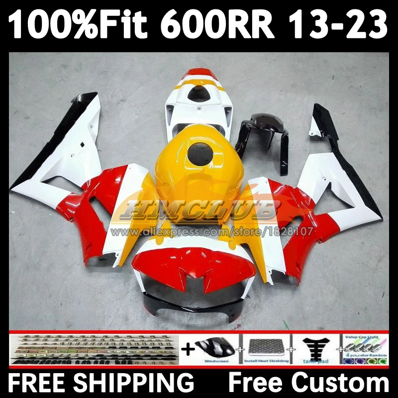 OEM Kit For HONDA CBR600 CBR 600RR 600 CC F5 RR 62No.19 CBR600RR 13 14 repsol white 15 16 17 18 2019 2020 2021 2022 2023 Fairing