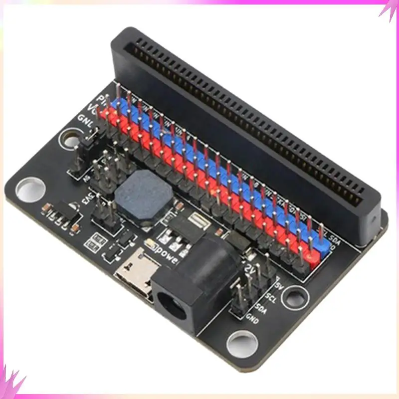 B50C 1 قطعة لوح تمديد لـ Microbit GPIO توسيع Python IO: بت 5 فولت مع على متن الطنان السلبي #5
