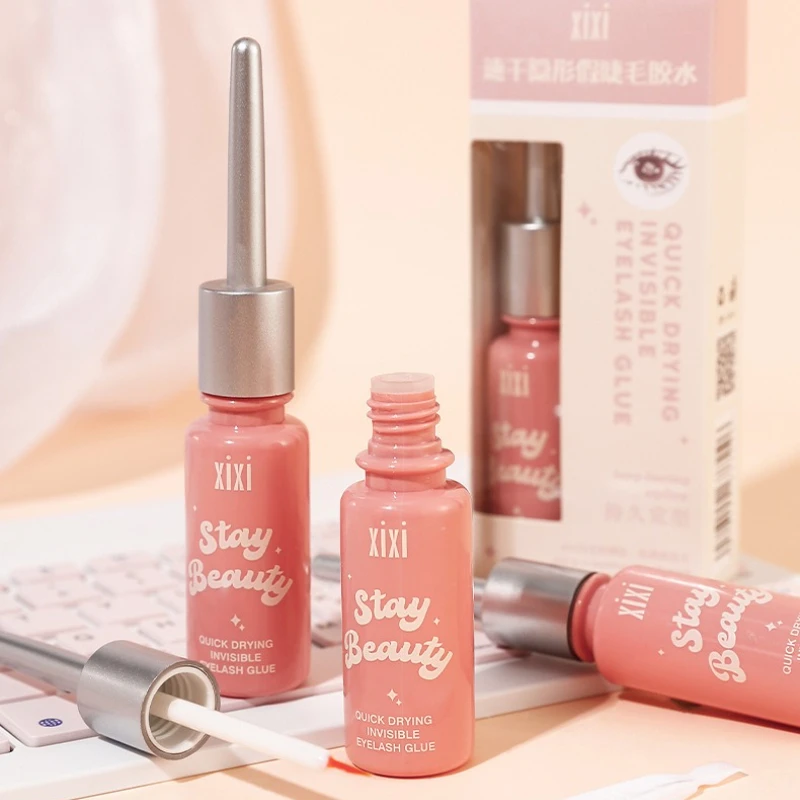 1 szt. Szybkoschnący, niewidoczny klej do sztucznych rzęs, wodoodporny, naturalny klej do przedłużania rzęs, samoprzylepny klej do sztucznych rzęs, narzędzia do makijażu