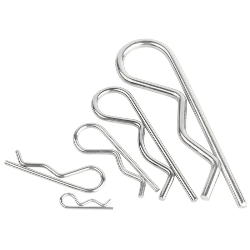 M1.2 M1.5 M1.8 M2 M2.5 M3 M3.5 M4 M5 M6 304 Stainless Steel B-type Pin R-type Pin Cotter Pin Wave Card