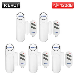 KERUI Wireless Door Windows Sensor Alarm 300ft 120dB Anti Theft Smart Remote Control For Kids Cabinet Safety Home Security