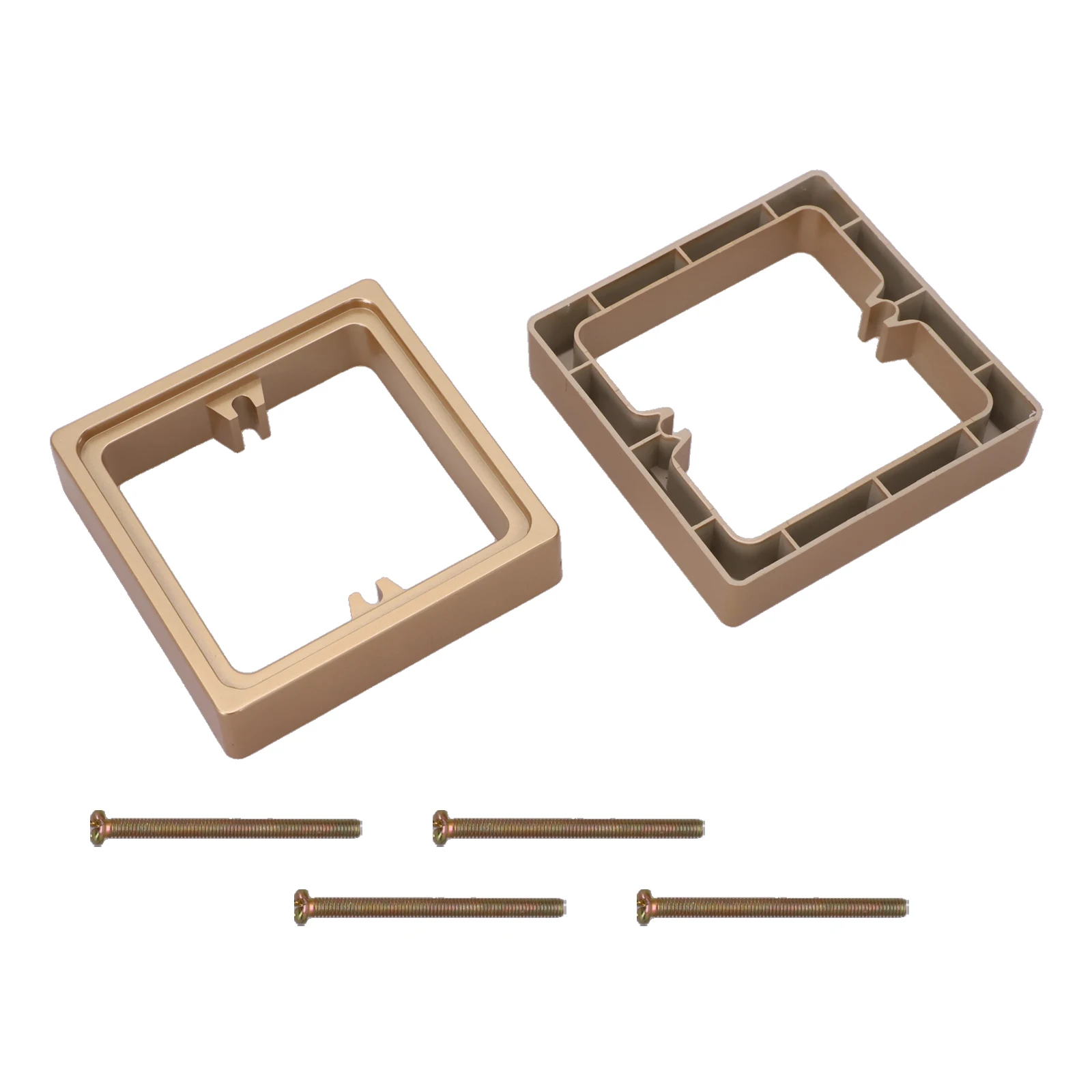 

For Low Depth Boxes Box Frame In Home Wiring 0.78IN 20MM Effortless Installation Design Injection Molding Process