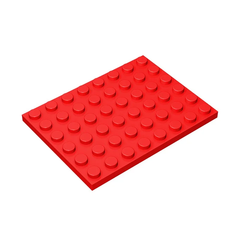Gobricks GDS-524 Plate 6 x 8 compatible with lego 3036 pieces of children\'s DIY Building Blocks Technicalal