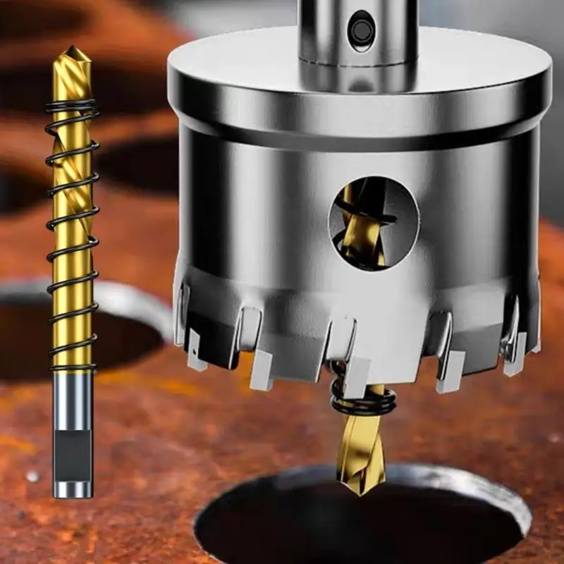 

652F 6Pcs Drill Bit 6mm Hole Sawing Quick Installation Drill for Metal