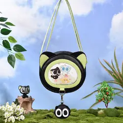 2024 New Mini PU Bag Plush Cartoon Itabag The Legend of Hei Cute Pouch Soft Shoulder Bag 2 Sides Using DIY Crossbody Backpack