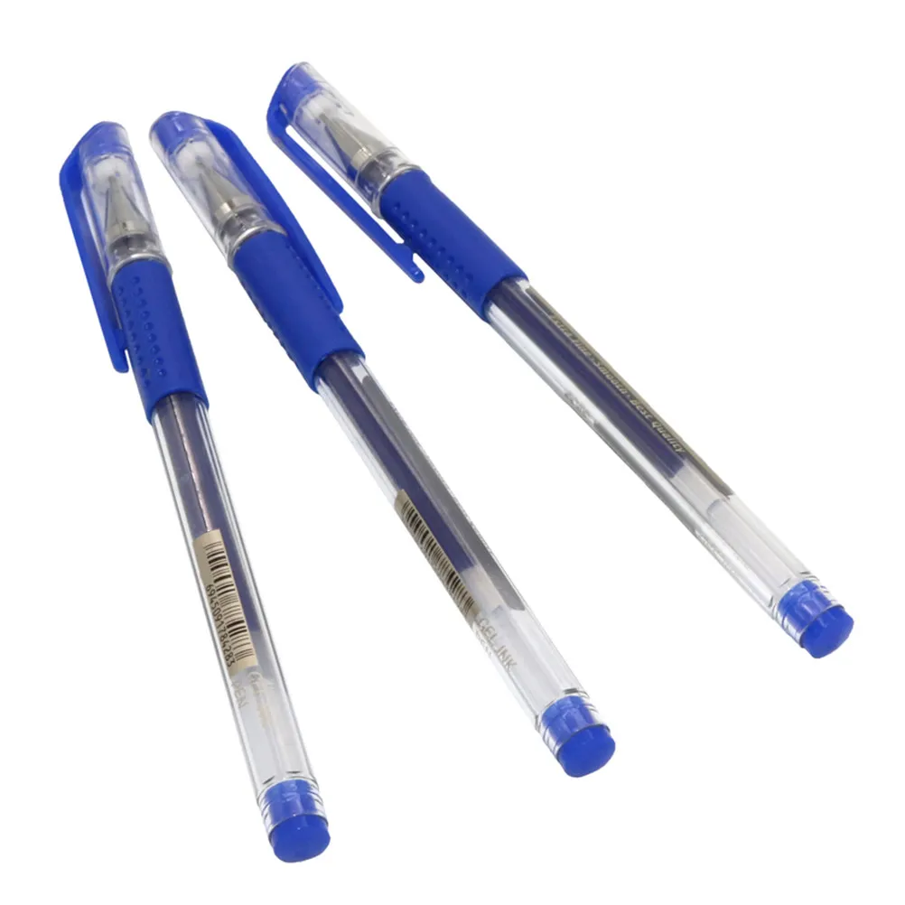 

12Pcs Gel Pens 0.5mm Point Minimalist Design Comfortable Grip Fatigue-Free Writing Roller Ball Pen Set Ideal for Students
