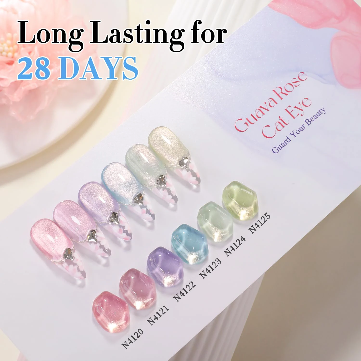 Ensemble de vernis à ongles œil de chat contient des aimants 6 couleurs 7.5ml Gel à ongles magnétique réfléchissant oeil de chat trempage LED Gel Salon ongles féminins
