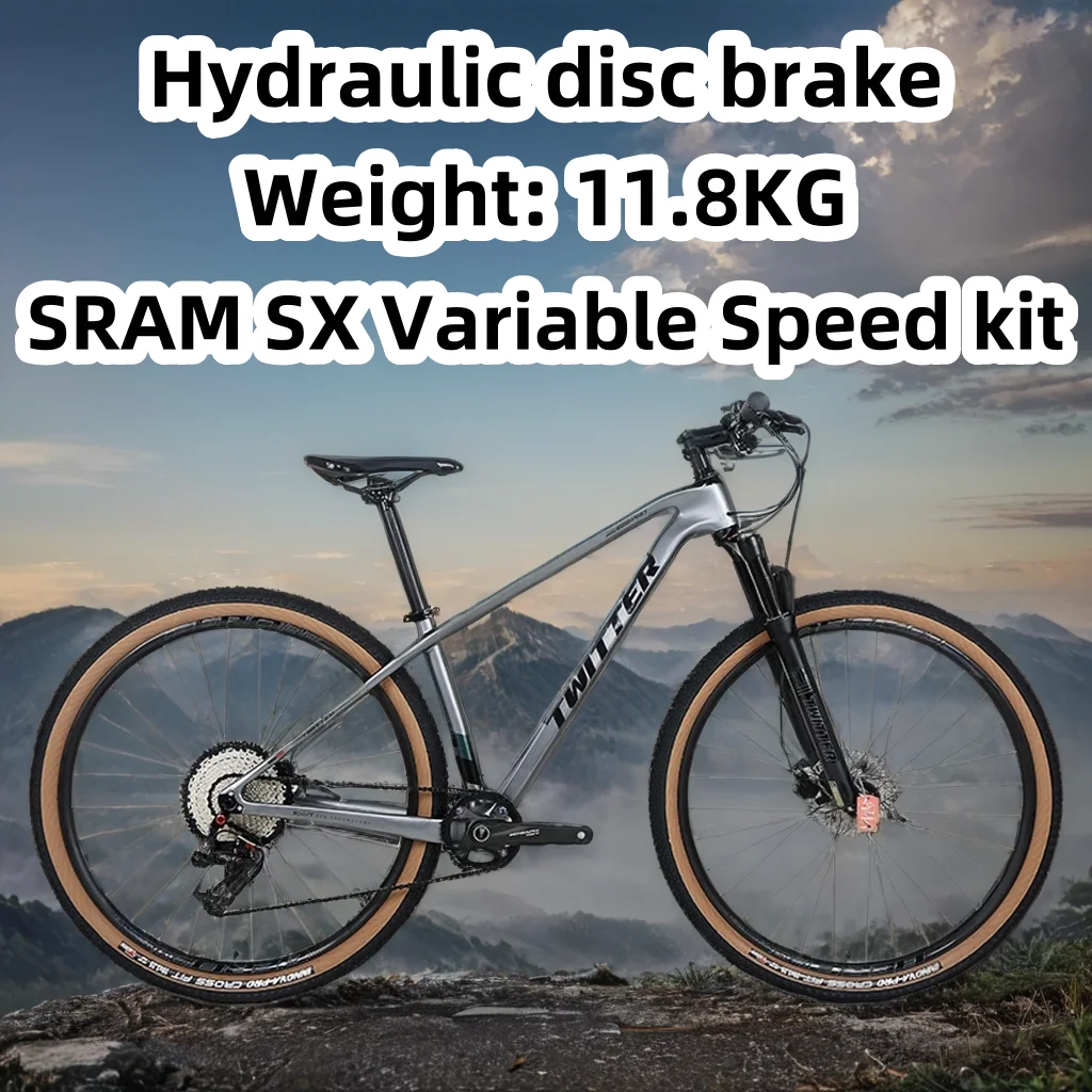 

27,5/29-дюймовый горный велосипед из углеродного волокна, внутренний трос, гидравлический дисковый тормоз, амортизация, пневматическая подвеска, внедорожный MTB велосипед