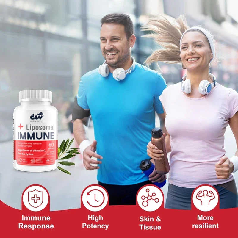 مكمل مناعي متطور لليبوسوم يحتوي على مستهلكات L-lysine والفيتامينات والمعادن والمستخلصات العشبية #5