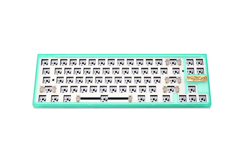 NextTime X68 68% Mechanical Keyboard kit PCB Hot Swappable Switch Lighting effects RGB switch led type c Next Time 68