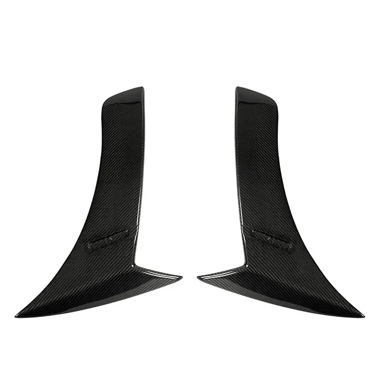 W222 Carbon Fiber Side Fender Fin Vents Splitter For  S Class S63 S65 side body kitcustom