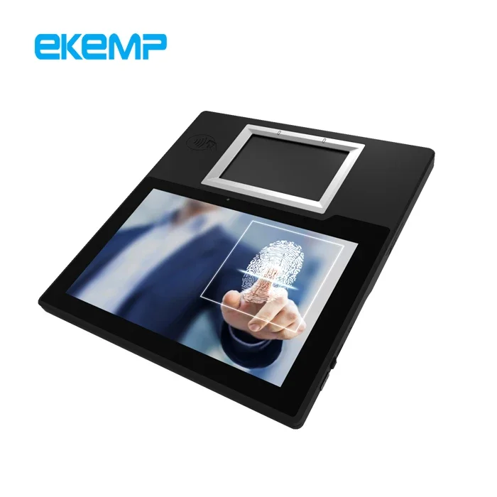 Fingerprint Inscrição Tablet Scanner, Biométrica Registro Eleitor, Barcode Scanning, Time Attendant, M8-T