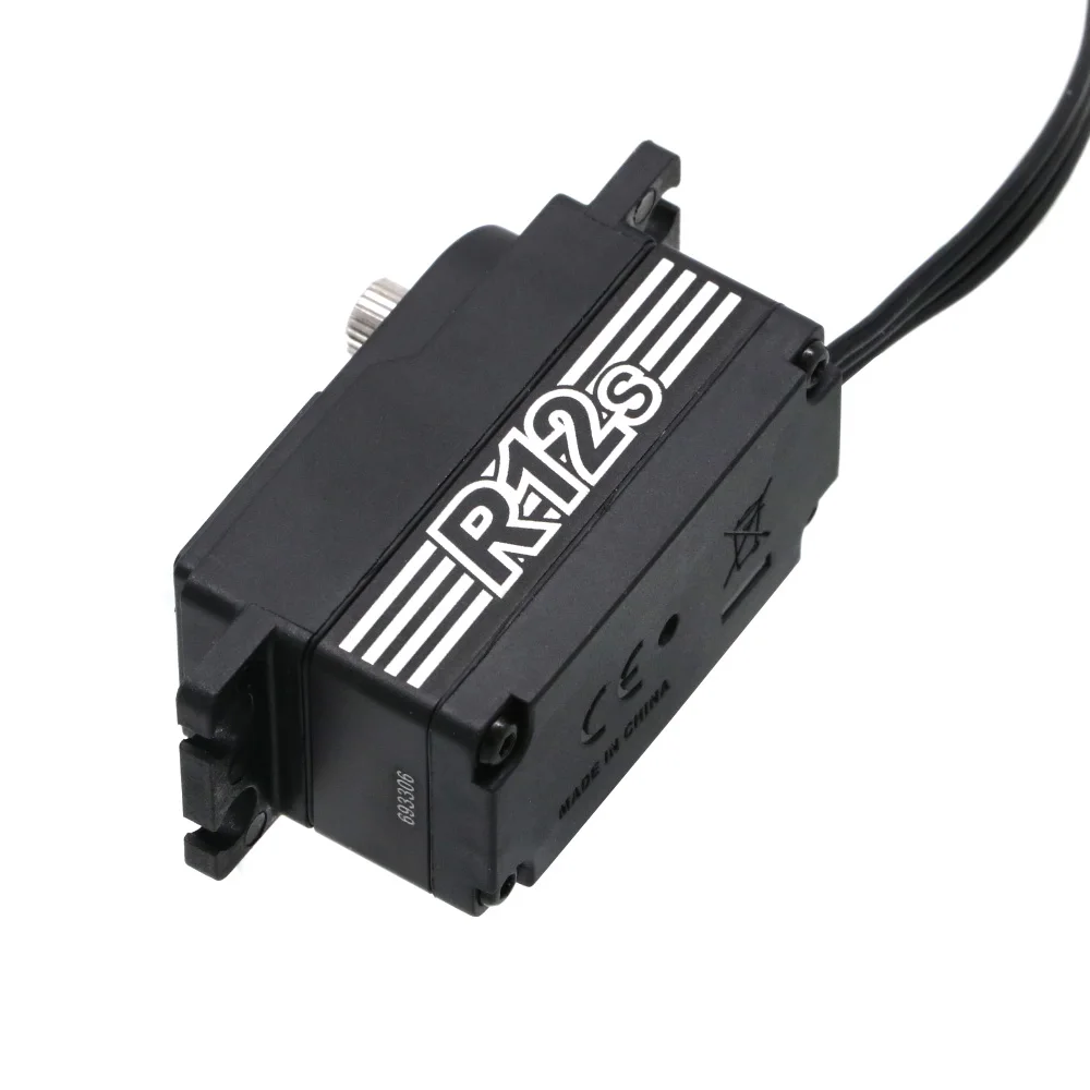 Power HD R12S 12KG Bezszczotkowy serwomechanizm z metalową przekładnią o wysokim momencie obrotowym 6,0-8,4 V do samochodów elektrycznych 1/10 Rc