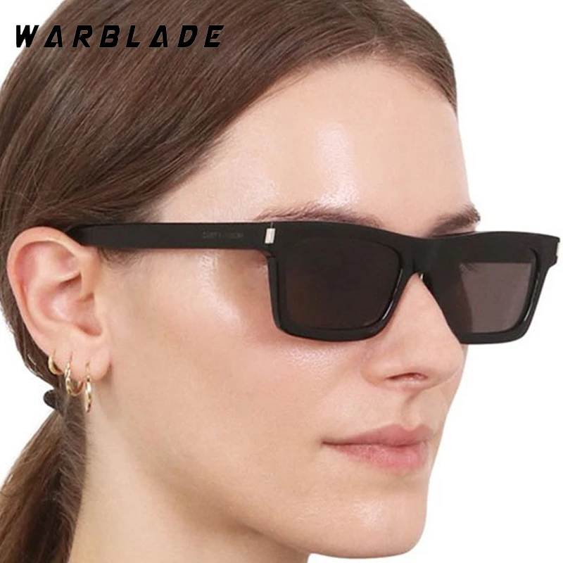 

Vintage Design Square Frame Rivets Decorate Women Sunglasses Luxury Designer Men Sunglass Outdoor Travel Fishing Shades UV400