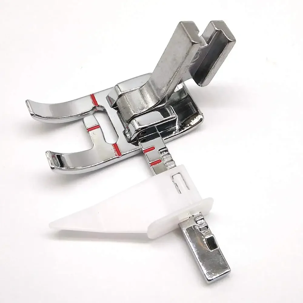 Slant Shank Adjustable Sewing Machine Guide Presser Foot for