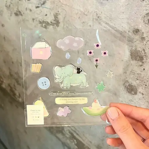 Cute Cartoon 3D Snowman Dogs Crystal Drop Rubber Stickers Kawaii Deco Stickers DIY Phone Sticker for IPad Mobile Phone Computer - Image 14