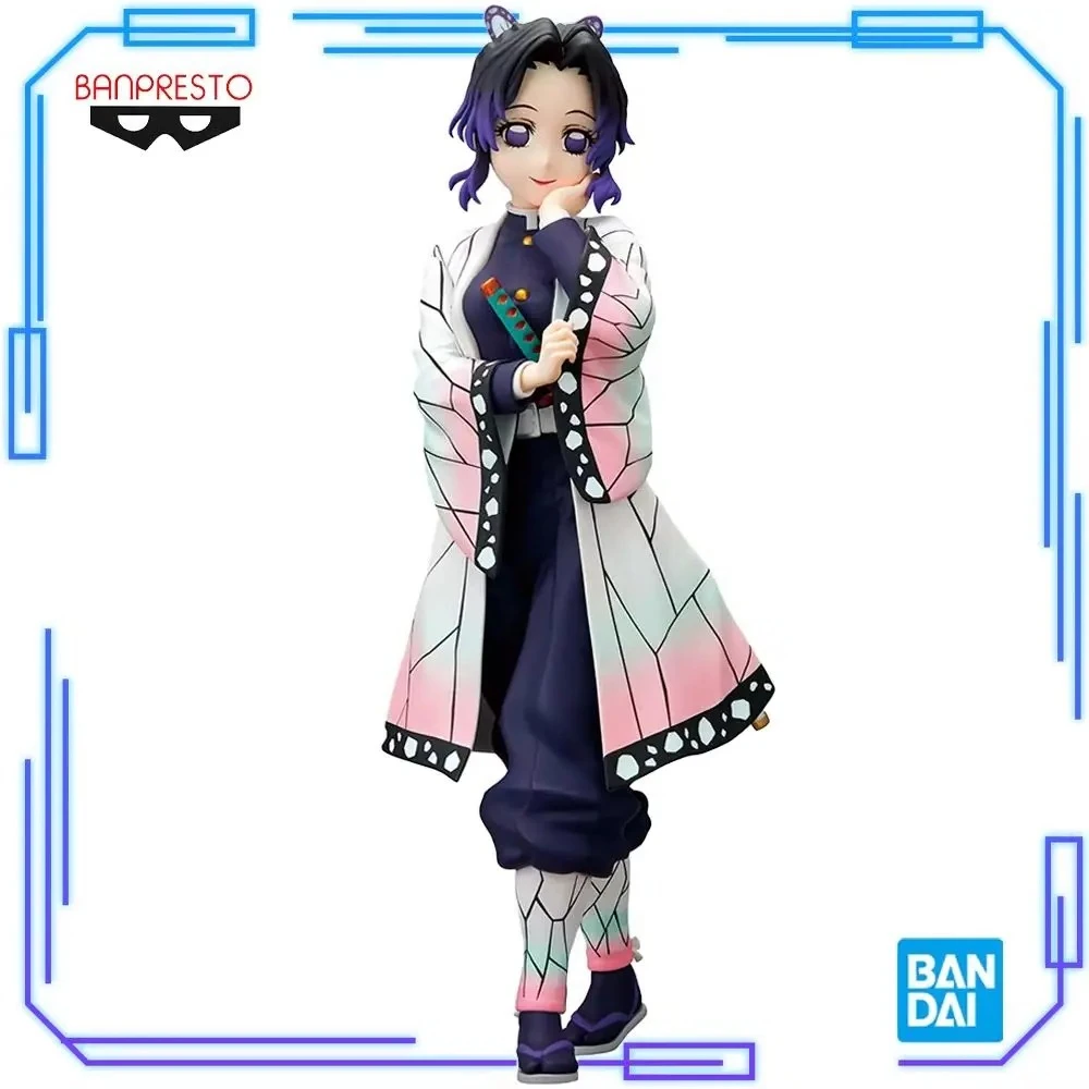 

In Stock Bandai Original Genuine Banpresto Demon Slayer: Kimetsu No Yaiba Glitter&Glamours Kochou Shinobu 22cm Model Toy Figures
