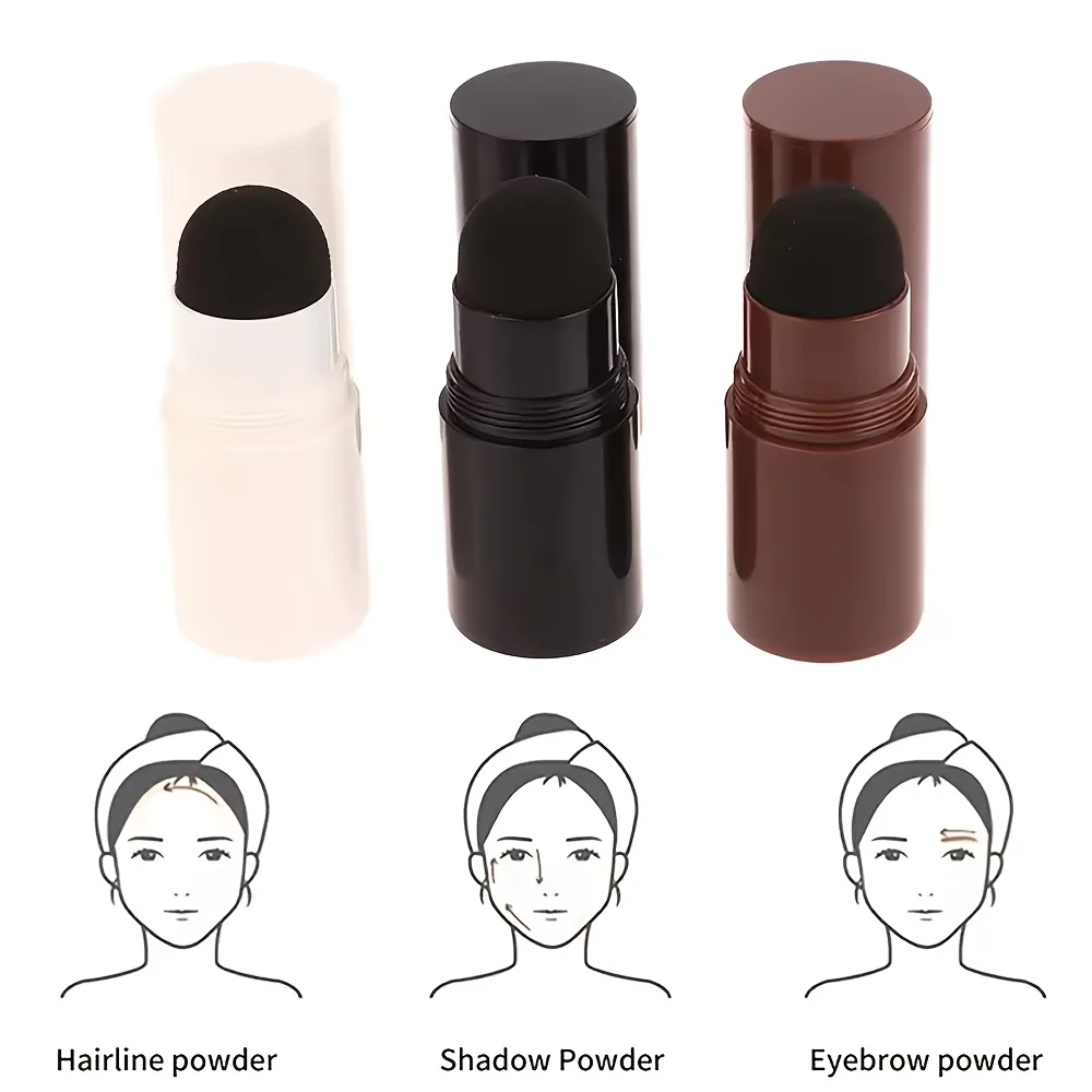 Empty Cosmetics Container for Storing Hair Edge Shadow Facial Shadows Blusher Powder DIY Makeup Tool Filling Powder Stick