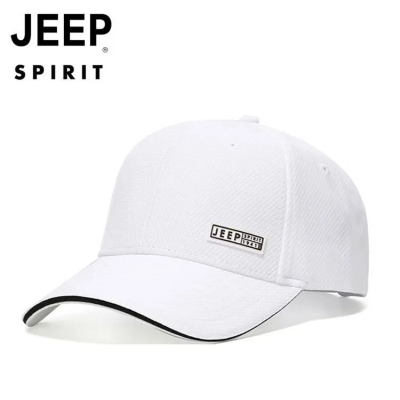 

2026 Leisure Car Baseball Cap Outdoor Adjustable Embroidered Hat, Jeep Renegade Compass Grand Cherokee Wrangler Gladiator Sun Pr