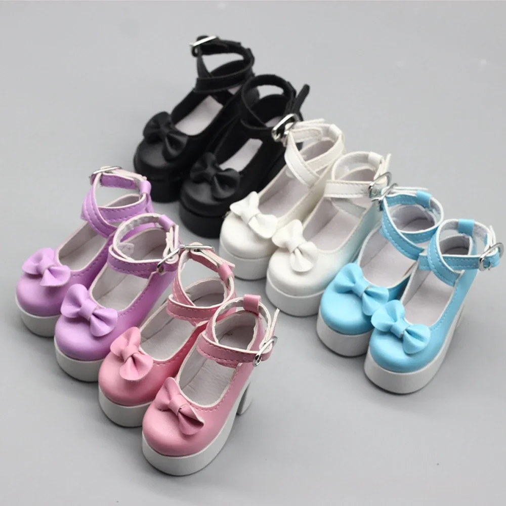 60cm Doll Thick Sole High Heels 1/3 BJD Doll Shoe Doll Accessories (shoe Length 7.8cm)